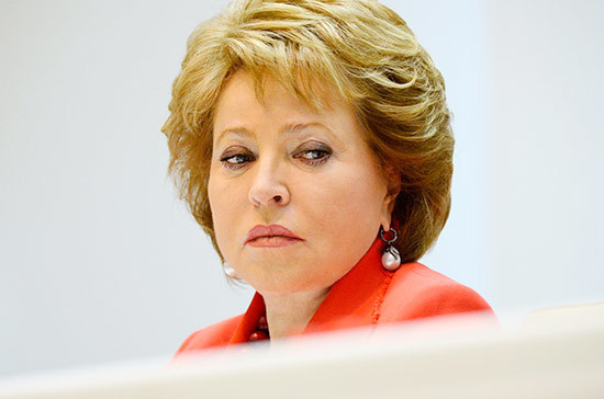 Матвиенко сообщила, что «чистка» финансового сектора ухудшила конкуренцию