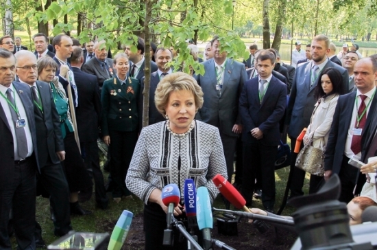 Валентина Матвиенко: Решать вопросы защиты окружающей среды ни одна страна в отдельности не может