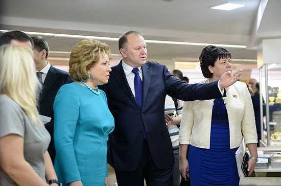 Янтарный край в гостях в Совете Федерации