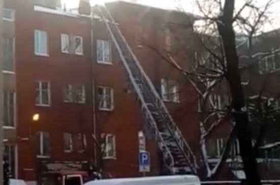 В подмосковных Мытищах произошло возгорание в здании суда