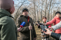 В Кургане чиновники мэрии массово покинули кабинеты для уборки города