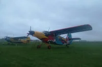 В Омской области погиб парашютист во время прыжка с частного самолета