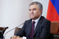 Володин: международные организации должны проанализировать ситуацию со свободой слова в США