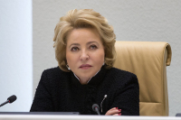 Матвиенко сообщила, что готовит обращение к лидерам политических партий России