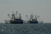В Охотском море загорелся рыболовецкий траулер