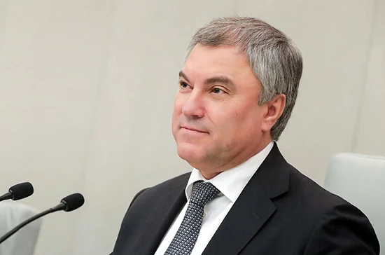 Володин объяснил задержку с отъездом посла США