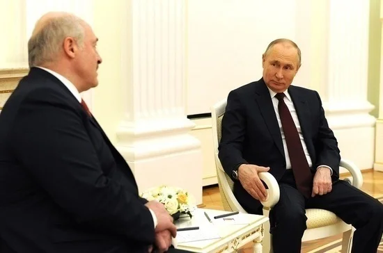 Переговоры Путина и Лукашенко продлились около четырёх часов