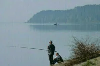 Разводить рыбу в больших прудах на водотоках будет проще