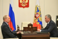 Володин: в период пандемии и санкций Путин сделал всё, чтобы защитить страну