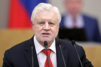 Миронов назвал смерть Меньшова ударом для «Справедливой России»