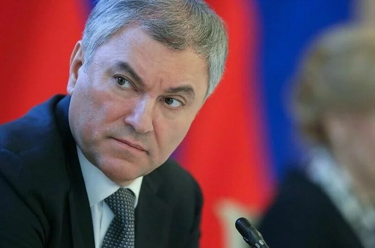 Володин поздравил Мирзояна с назначением на должность главы МИД Армении