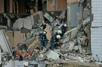 В Ногинске под завалами на месте взрыва газа может находиться ребёнок