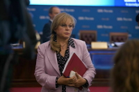 Элла Памфилова проголосовала на выборах в Госдуму