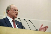 Зюганов проголосовал на выборах депутатов Госдумы