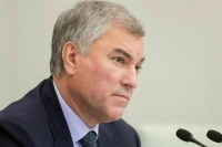 Володин рассказал о важности противостояния вмешательству извне