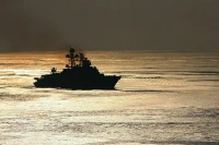 Российский корабль «Адмирал Трибуц» не позволил эсминцу США нарушить госграницу