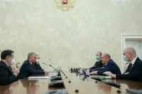Володин и Мишустин обсудили работу над проектом бюджета на предстоящие три года