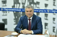 Володин: Госдума проведёт ряд встреч с кабмином для обсуждения законопроектов о QR-кодах
