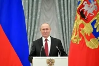 Путин присутствует на церемонии открытия Олимпиады в Пекине 