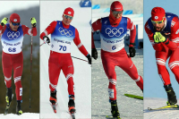 Российские лыжники выиграли эстафету на Олимпиаде