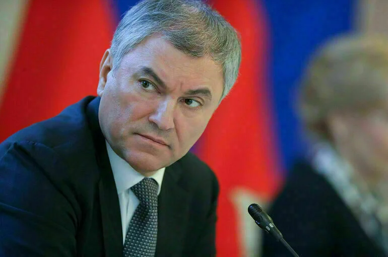 Володин: Зеленский должен незамедлительно отвести войска с территории Донбасса