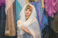 Сколько весит Оренбургский платок