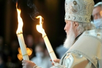 Патриарх Кирилл поздравил Путина с Пасхой