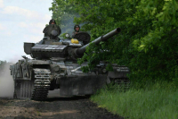 Союзные силы республик Донбасса и России взяли под контроль Красный Лиман