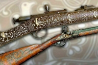 Тульская всечка: металлом по дереву