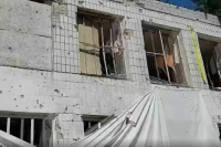 Французская журналистка засняла обстрел украинской армией Донецка