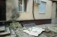 Два человека были ранены в результате теракта у здания МВД в Мелитополе