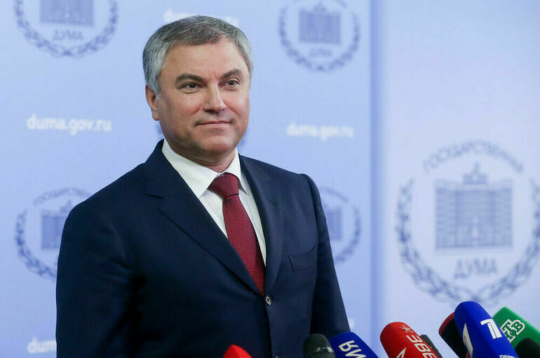 Володин поддержал идею обратиться с иском к СМИ, распространяющим фейки о депутатах