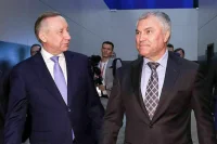 Володин и Беглов договорились о проведении в Петербурге заседания Совета Думы