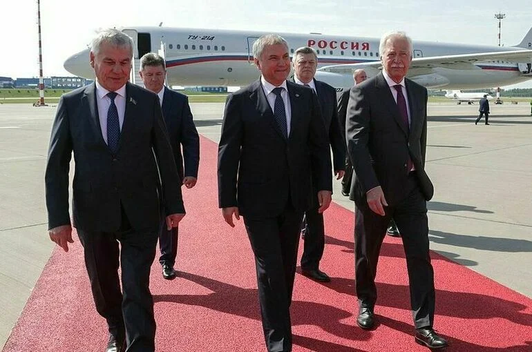 Володин прибыл в Минск