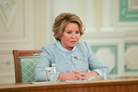 Валентина Матвиенко поздравила Гурбангулы Бердымухамедова с 65-летием