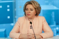 Валентина Матвиенко: Свою судьбу граждане украинских областей и республик Донбасса будут решать сами