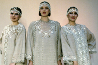 Русский гипюр — строчевая вышивка «по выдергу»