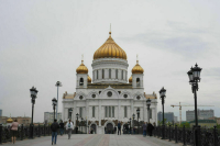 Мужчина проник в храм Христа Спасителя и устроил потоп