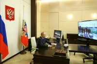 Путин открыл движение по Архангельскому мосту в Череповце