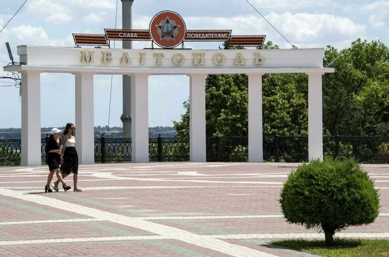 В Мелитополе раздалась серия взрывов