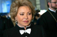 Валентина Матвиенко поздравила Александра Лукашенко с днем рождения