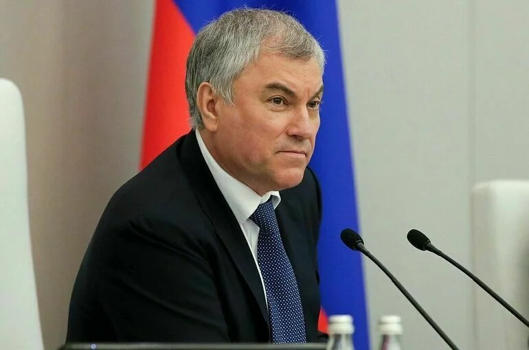 Володин передал депутатам пожелания успешной работы от Путина
