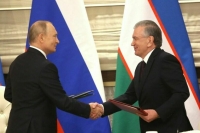 Путин и Мирзиёев подписали декларацию о стратегическом партнерстве