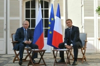 Путин раскритиковал Макрона за запись их разговора журналистами