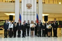 В Совете Федерации наградили детей-героев