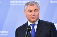 Володин поздравил россиян с Днем народного единства 