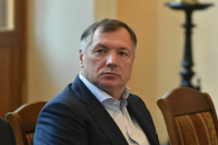 Хуснуллин сообщил о завершении установки первого пролета на Крымском мосту