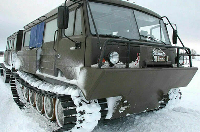 Морозостойкая бронетехника и десантирование в снег 