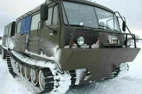 Морозостойкая бронетехника и десантирование в снег 
