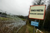 В Польше начал работать первый участок электронного забора на границе с Белоруссией